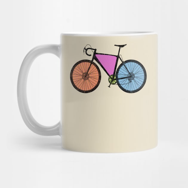 Cyclocross Bicycle Halftone by TheWanderingFools